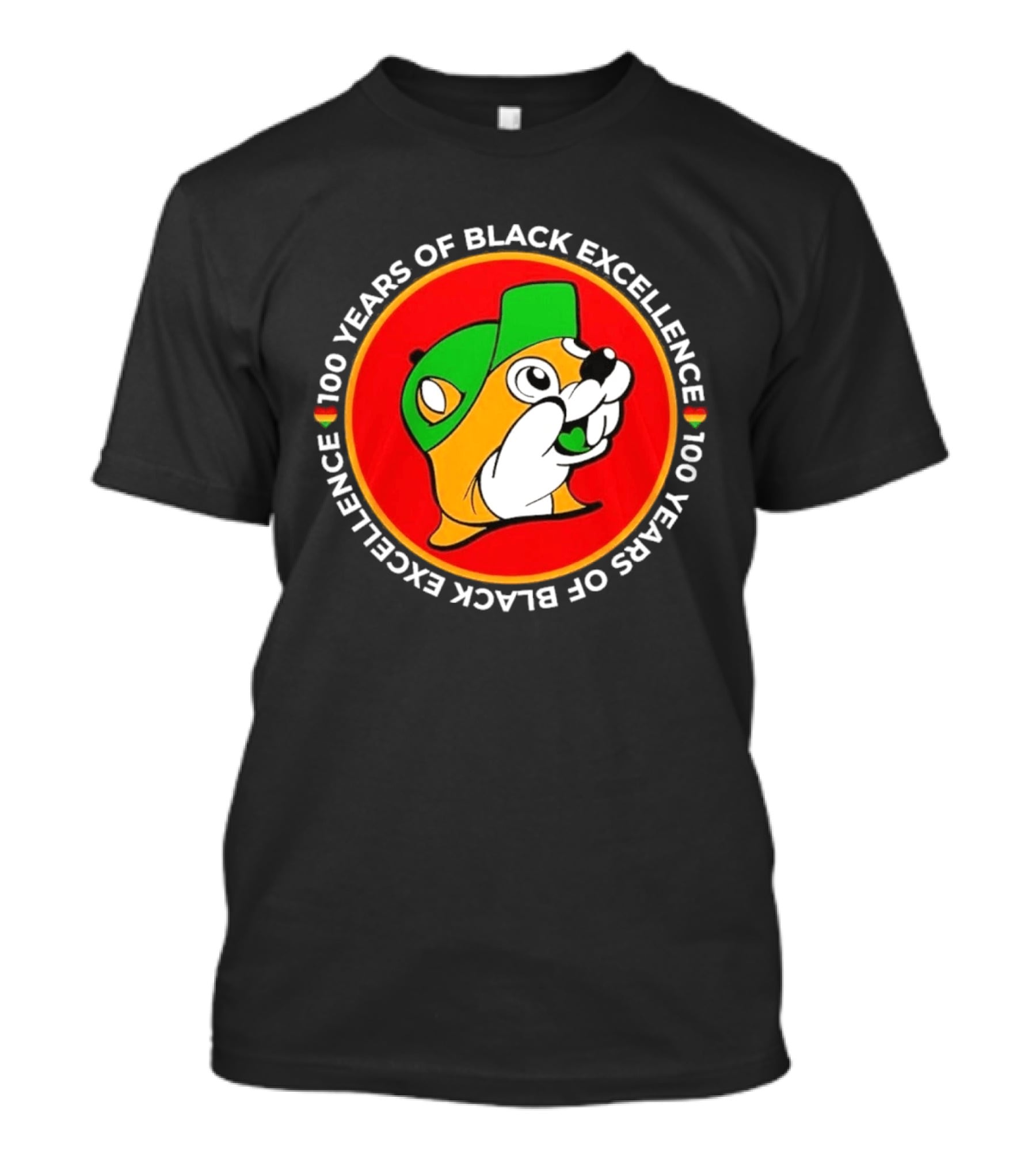 100 Years Of Black Excellence Buc Ee's Anniversary Celebration T-Shirt
