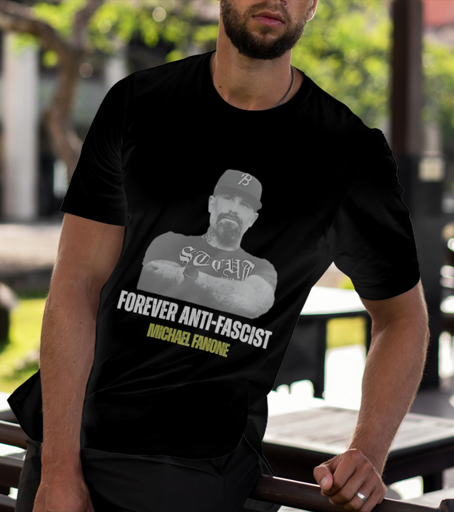 Forever Anti Fascist Michael Fanone STCUH B Hat T-Shirt