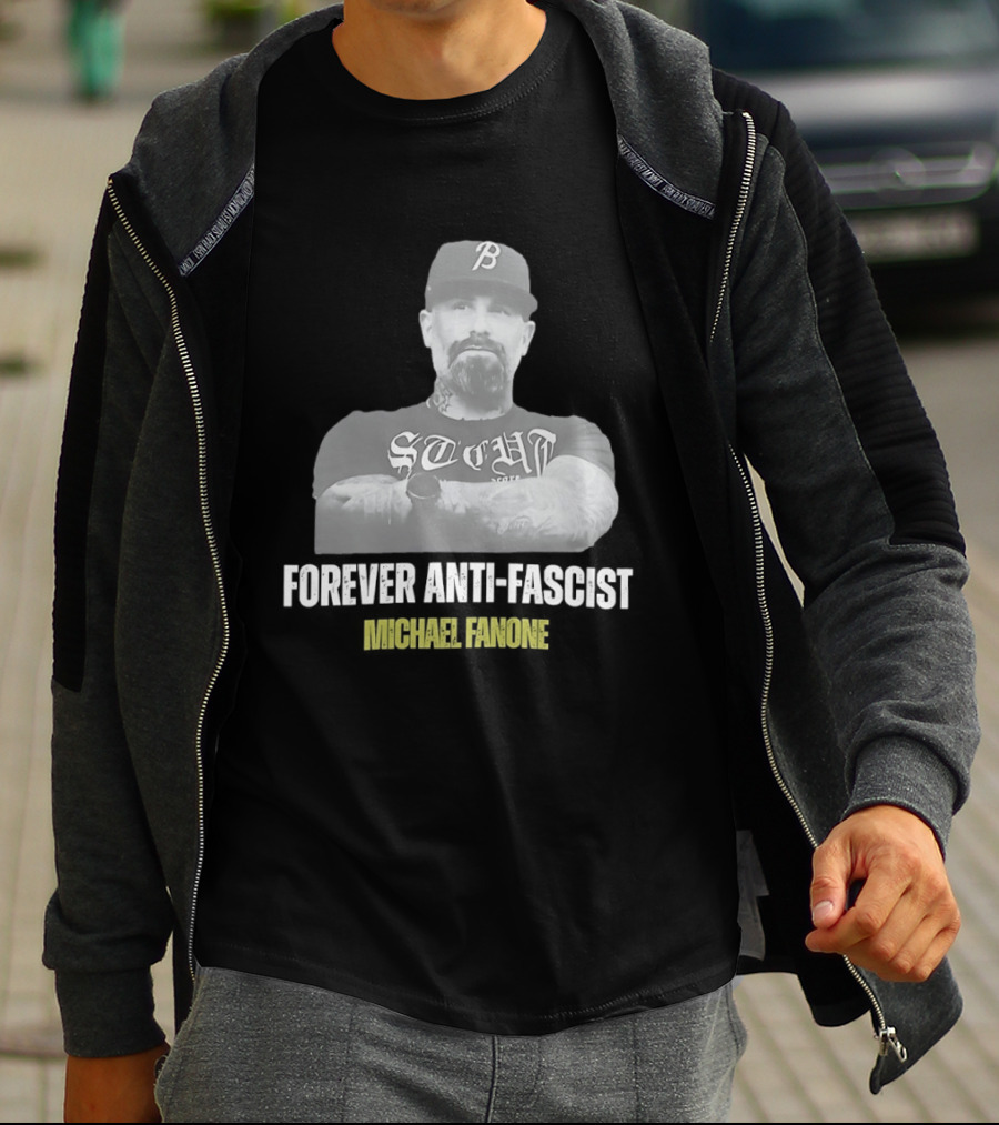 Forever Anti Fascist Michael Fanone STCUH B Hat T-Shirt