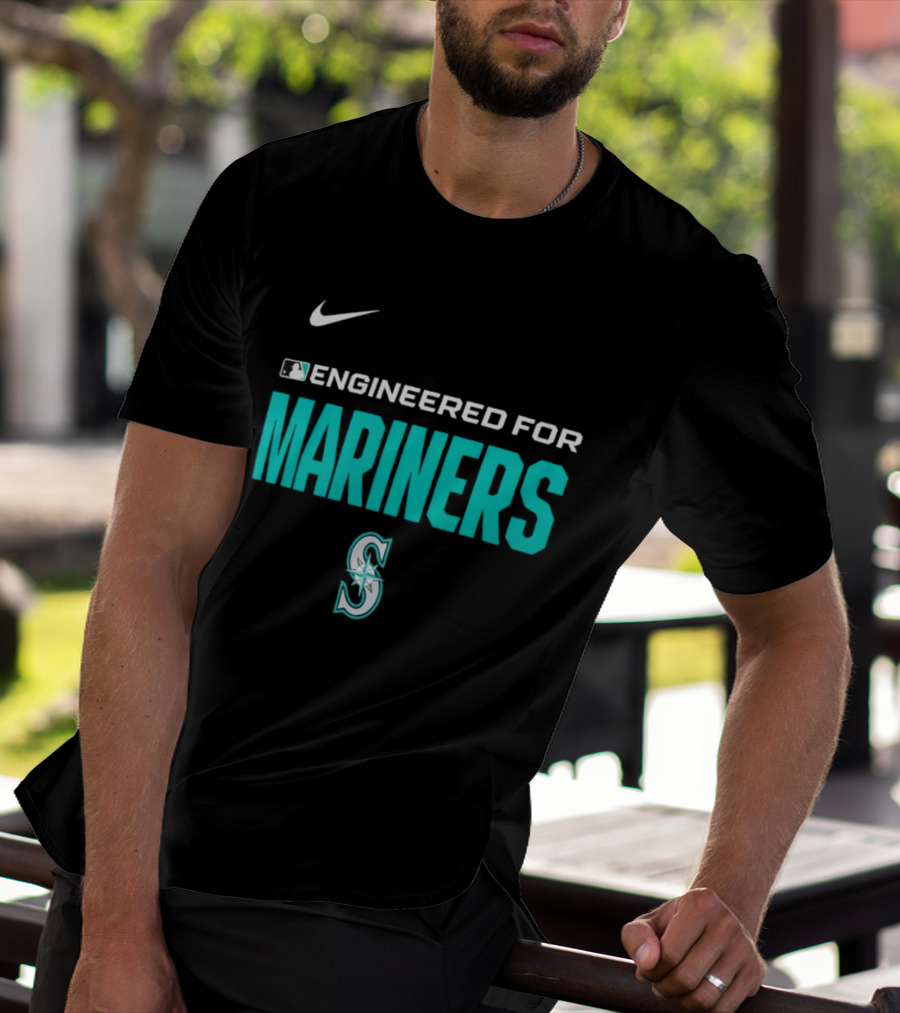 Nike MLB Engineered For Mariners Seattle Mariners S T-Shirt