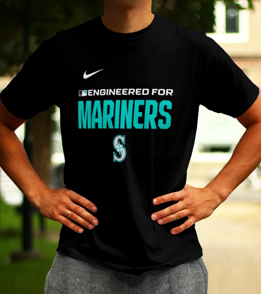 Nike MLB Engineered For Mariners Seattle Mariners S T-Shirt