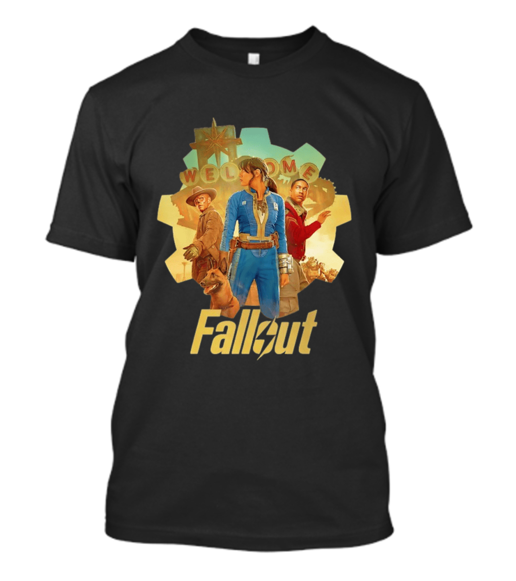 Fallout New Vegas Vault Dweller Welcome To New Vegas T-Shirt