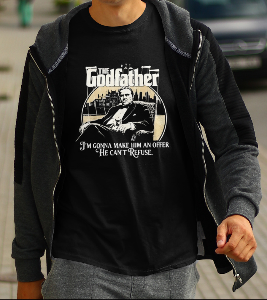 The Godfather Iconic Quote I'm Gonna Make Him An Offer He Can't Refuse T-Shirt