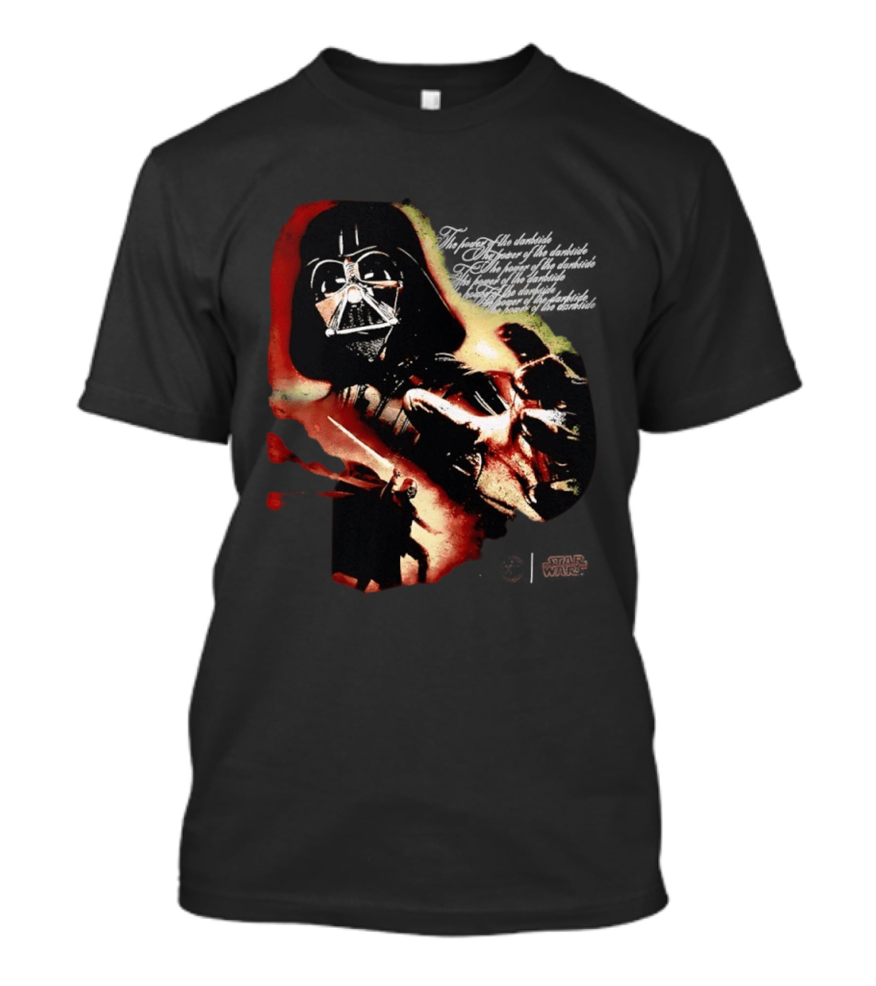 Star Wars Darth Vader The Power Of The Dark Side Epic Showdown T-Shirt