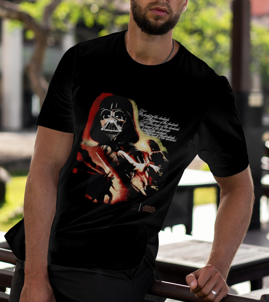 Star Wars Darth Vader The Power Of The Dark Side Epic Showdown T-Shirt