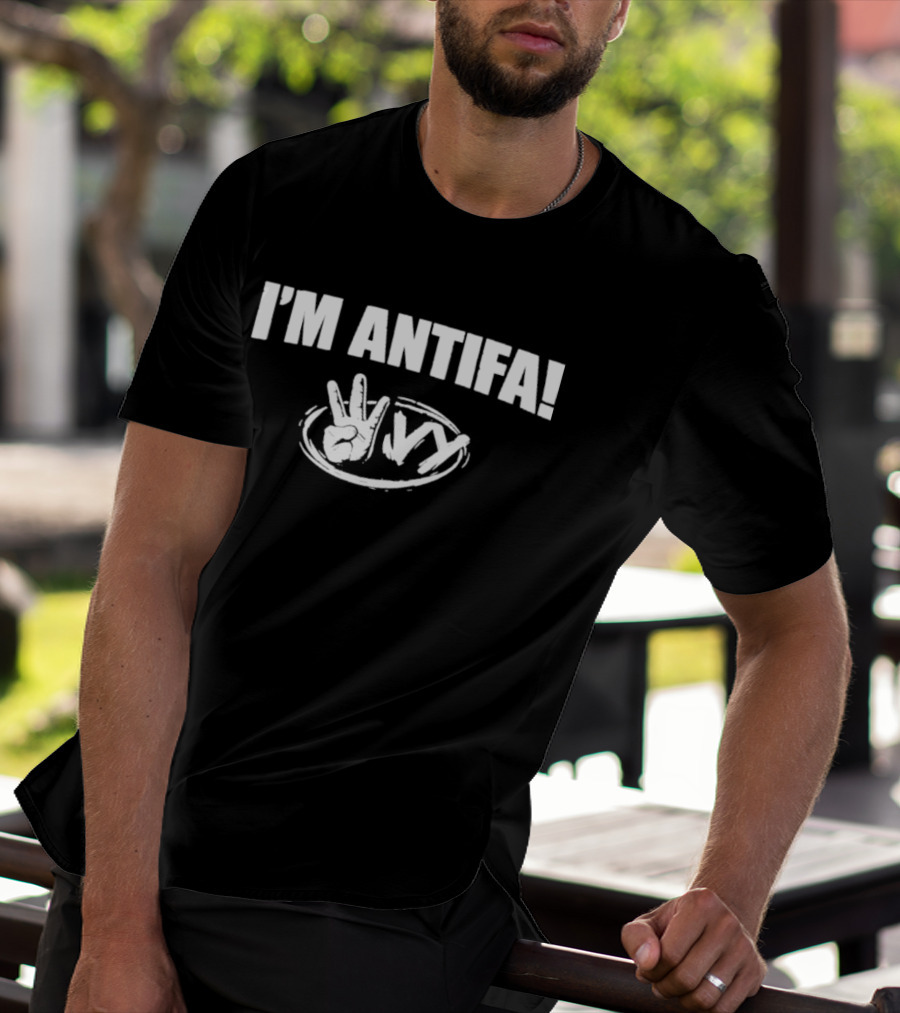 I'M ANTIFA Hand Sign T-Shirt