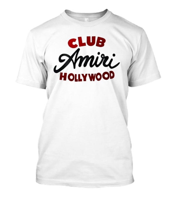 Amiri Club Hollywood T-Shirt