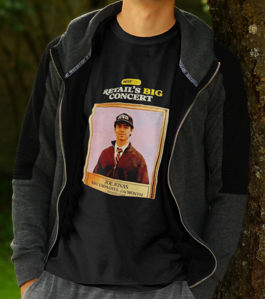 Joe Jonas NRF Employee Of The Month January 2006 Retail's Big Concert T-Shirt