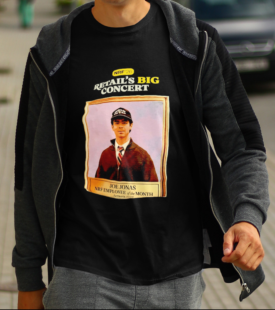Joe Jonas NRF Employee Of The Month January 2006 Retail's Big Concert T-Shirt