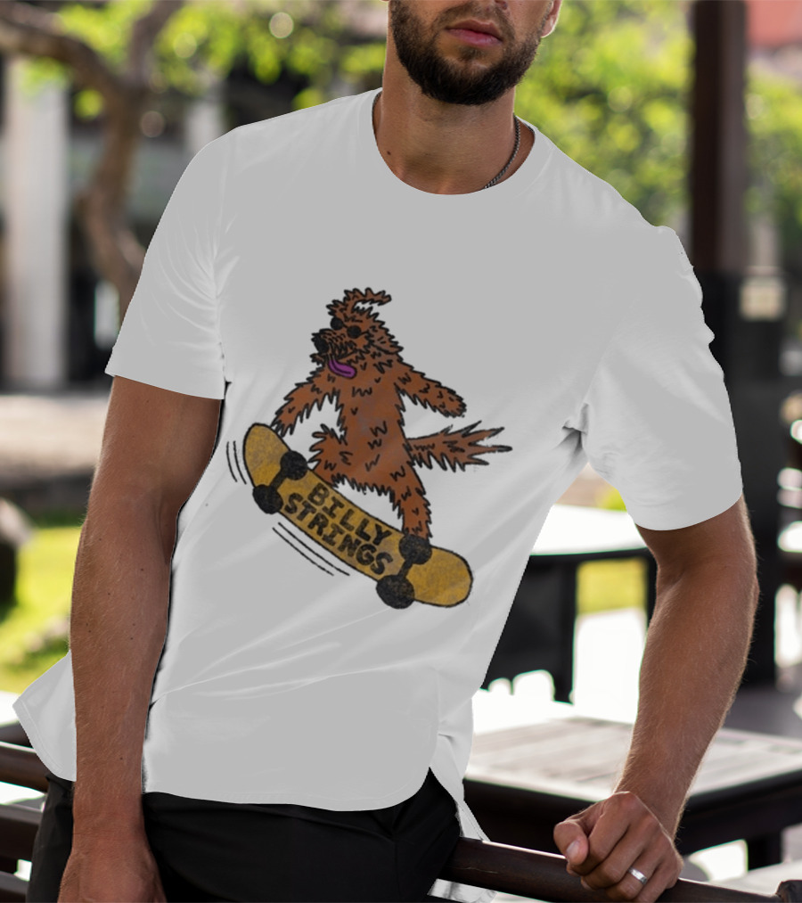 Billy Strings Skateboard Dog 2026 T-Shirt