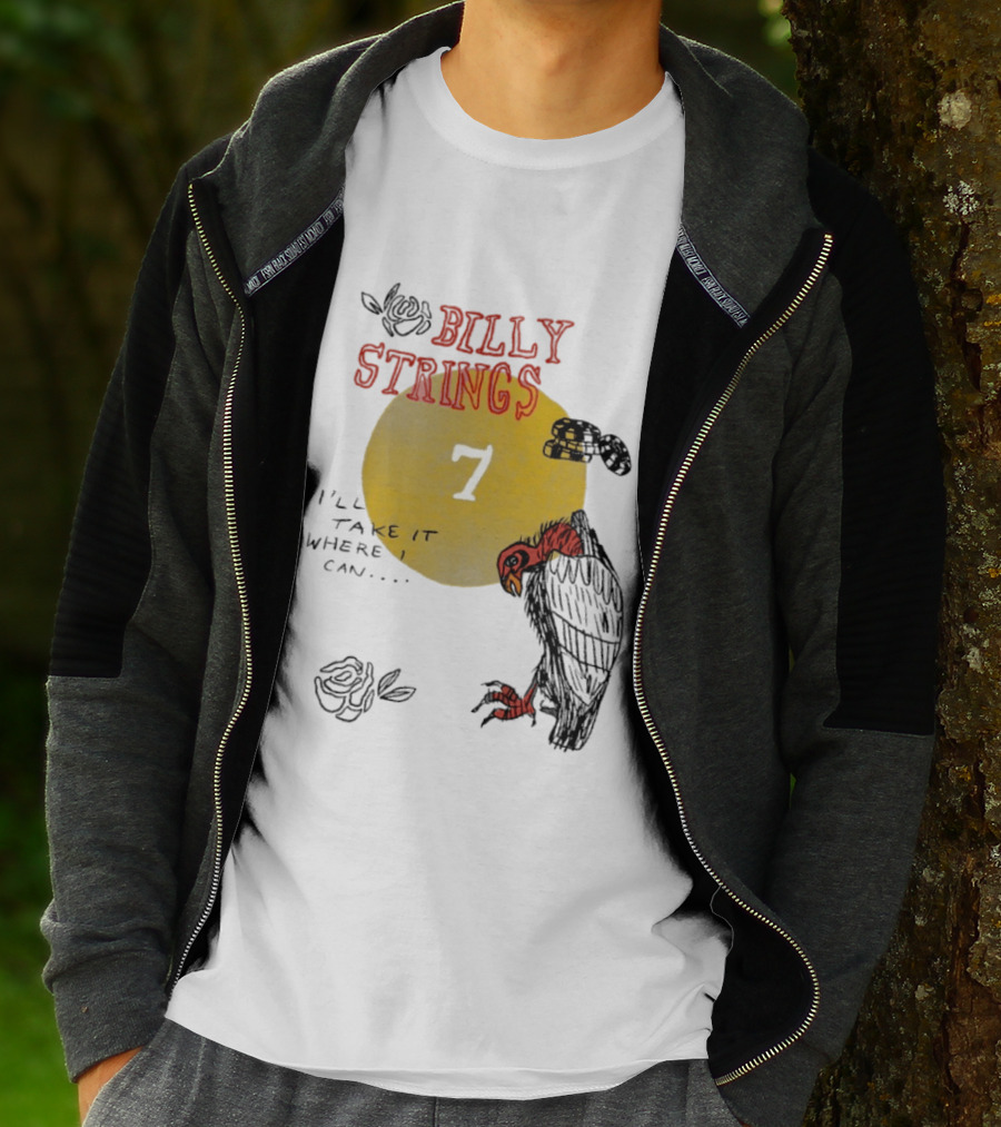 Billy Strings I'll Take It Where I Can Vulture And Sun T-Shirt