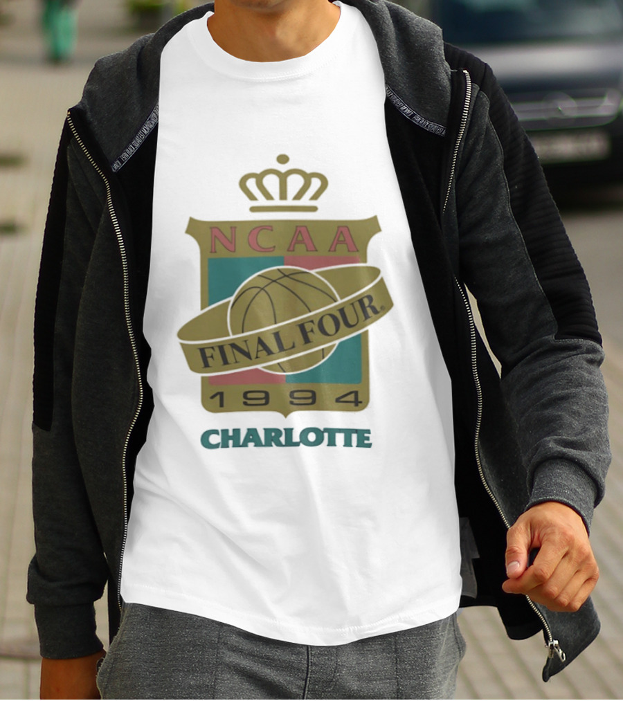 NCAA Final Four 1994 Charlotte Basketball Event T-Shirt