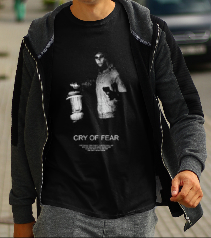 Cry Of Fear Scream And Die Horror Aesthetic Game Merch T-Shirt