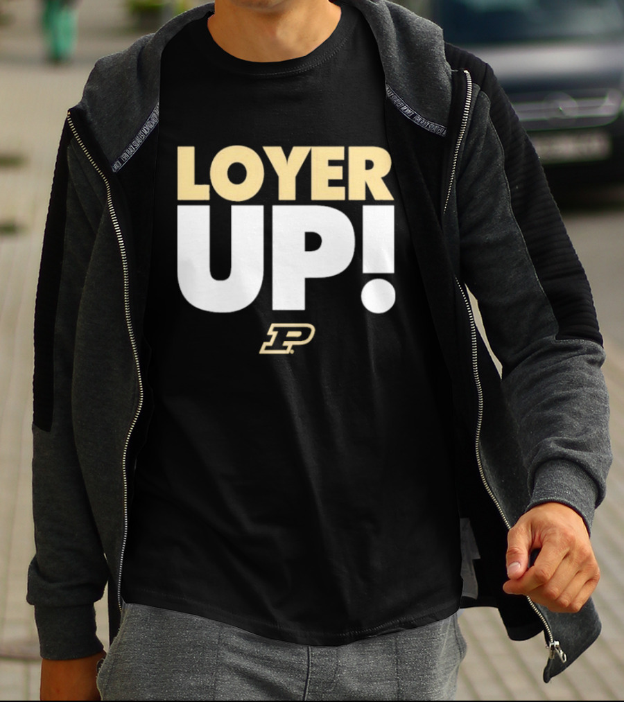 Fletcher Loyer Loyer Up! Purdue Boilermakers P T-Shirt