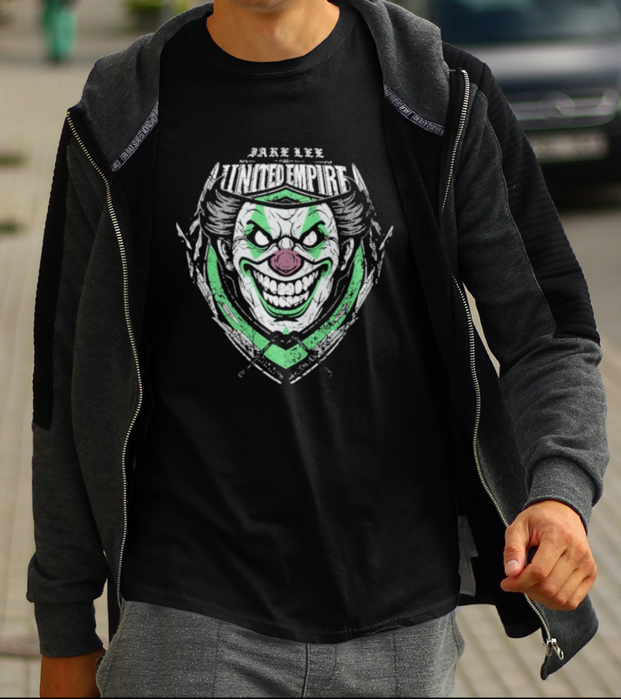 Jake Lee United Empire Joker Smiling Clown Face T-Shirt