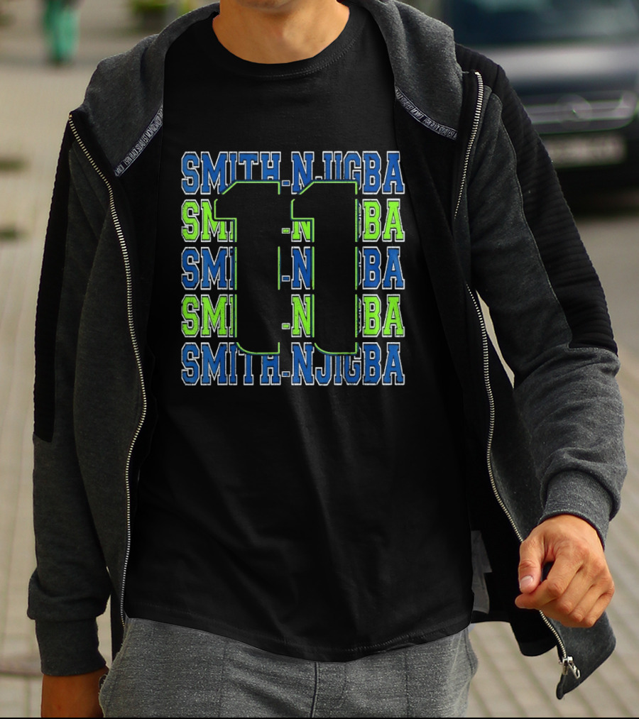 Jaxon Smith Njigba 11 Smith Njigba Seattle Seahawks T-Shirt