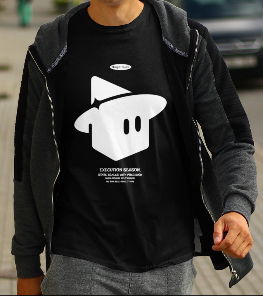 Execution Season Magic Block State Scales With Precision T-Shirt