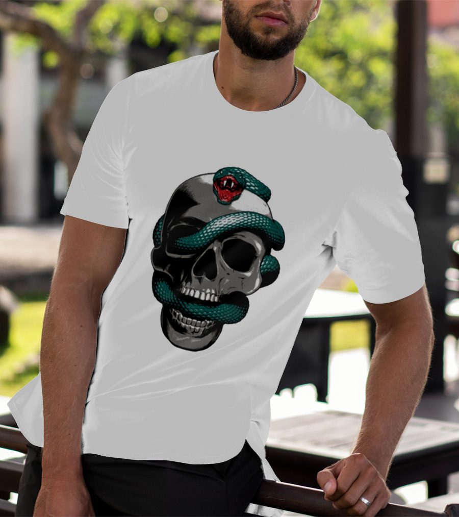 Brad Arnold Snake Skull T-Shirt