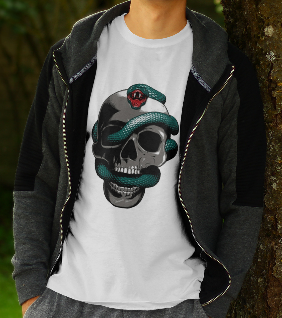 Brad Arnold Snake Skull T-Shirt