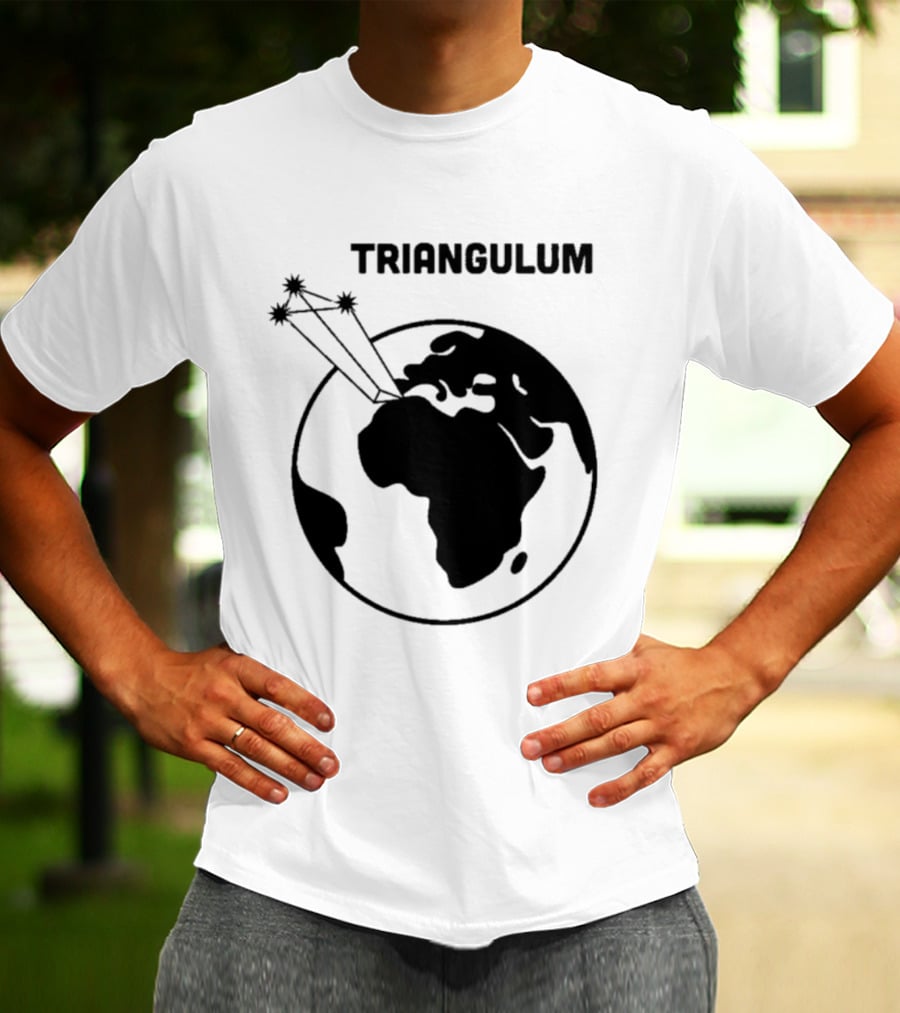 Triangulum Earth Star Constellation T-Shirt