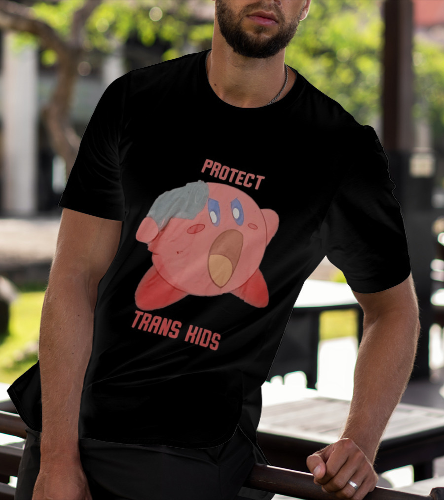 Kirby Protect Trans Kids T-Shirt