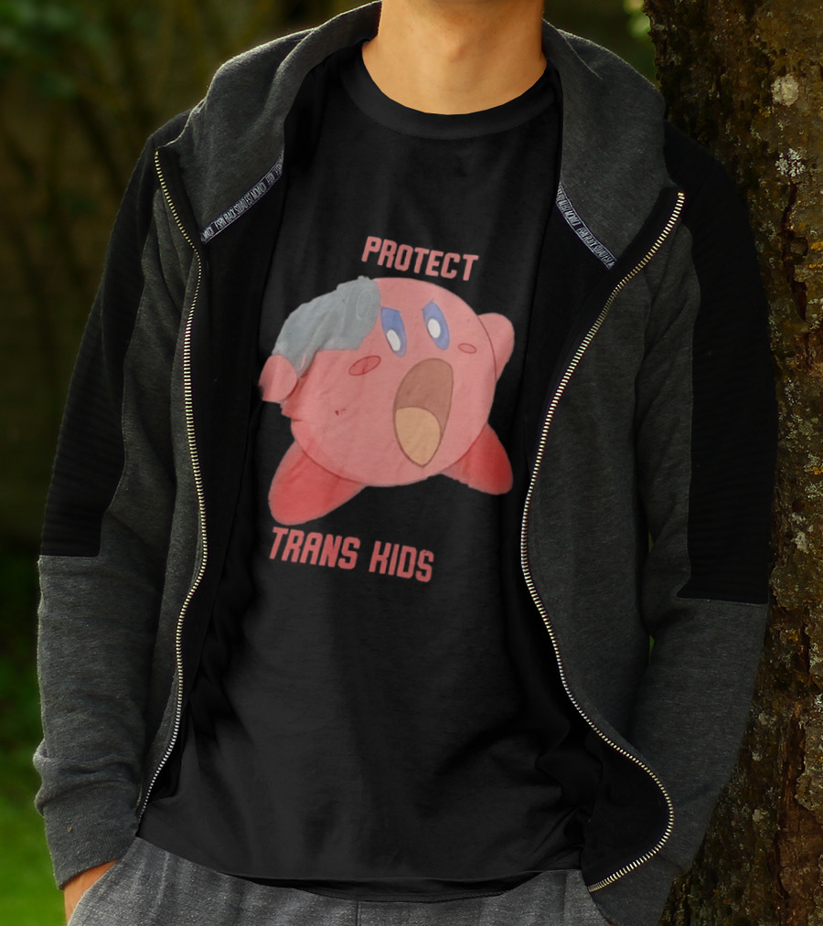 Kirby Protect Trans Kids T-Shirt
