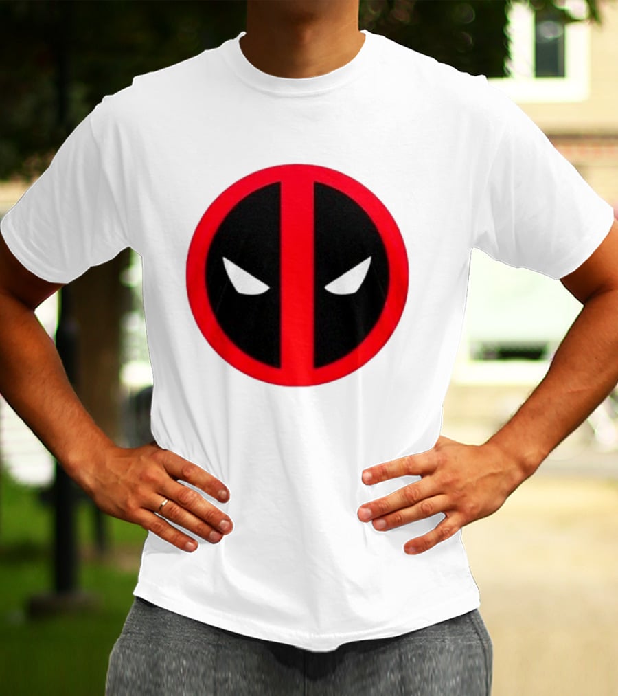 Deadpool 10th Anniversary 2016 2026 Maximum Effort Iconic Red Black White T-Shirt