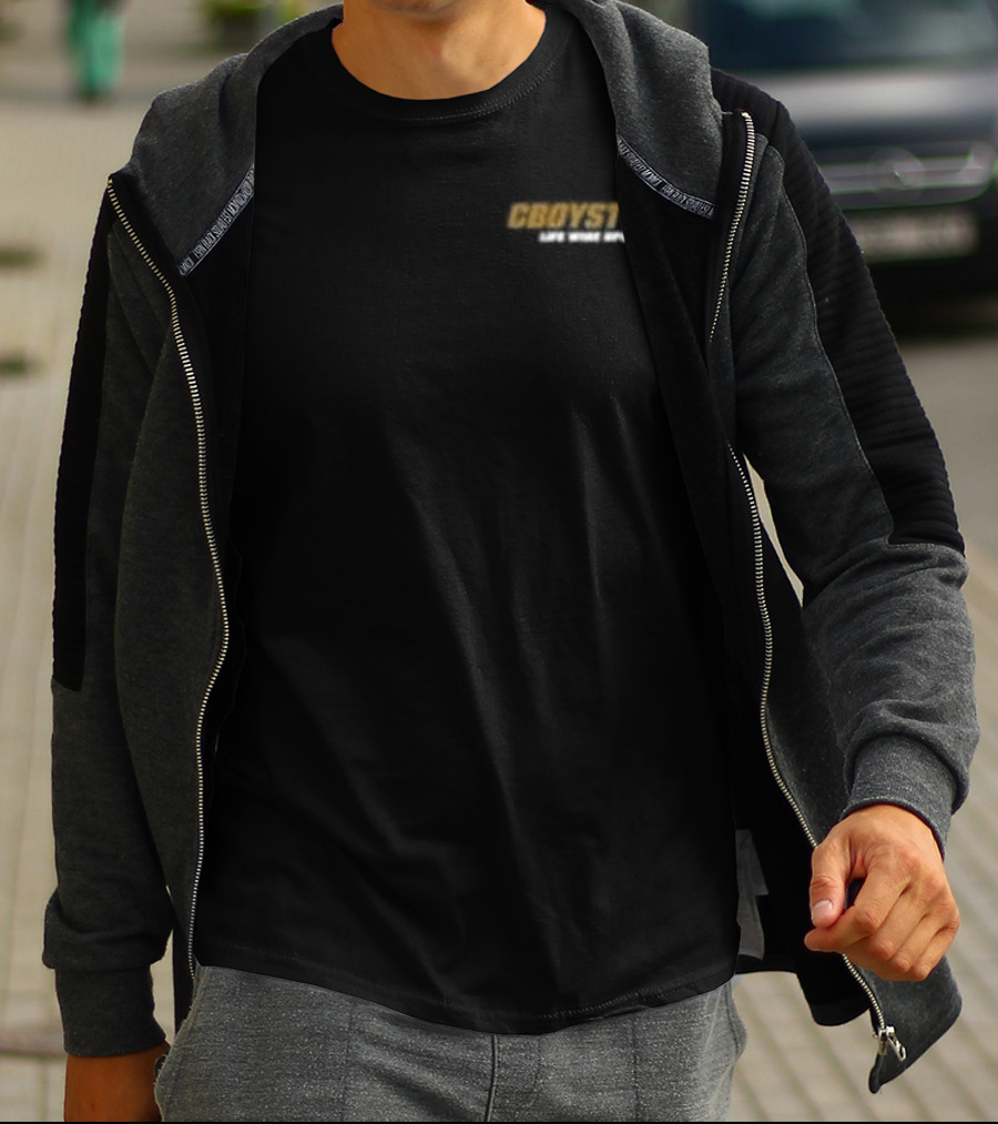 CboysTV Life Wide Open Bass Spec Adrenaline Adventure T-Shirt