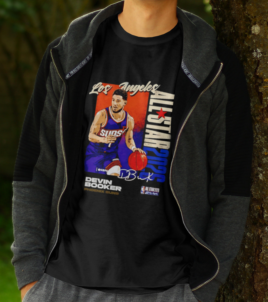 Devin Booker Los Angeles 2026 NBA All Star Suns D Book T-Shirt