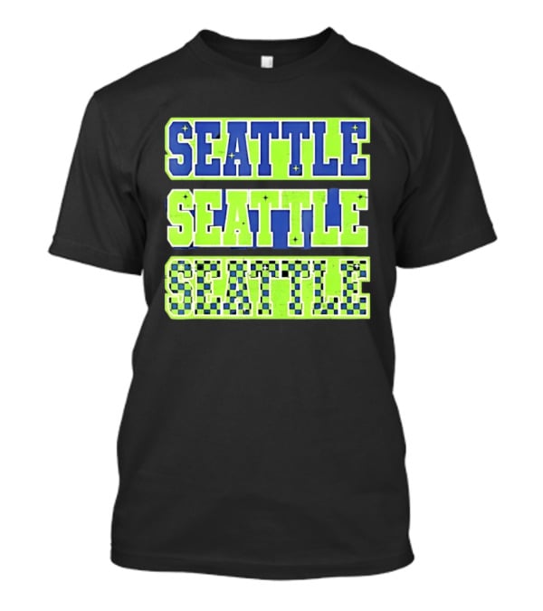 Seattle Seahawks Neon Green Seattle Seattle T-Shirt