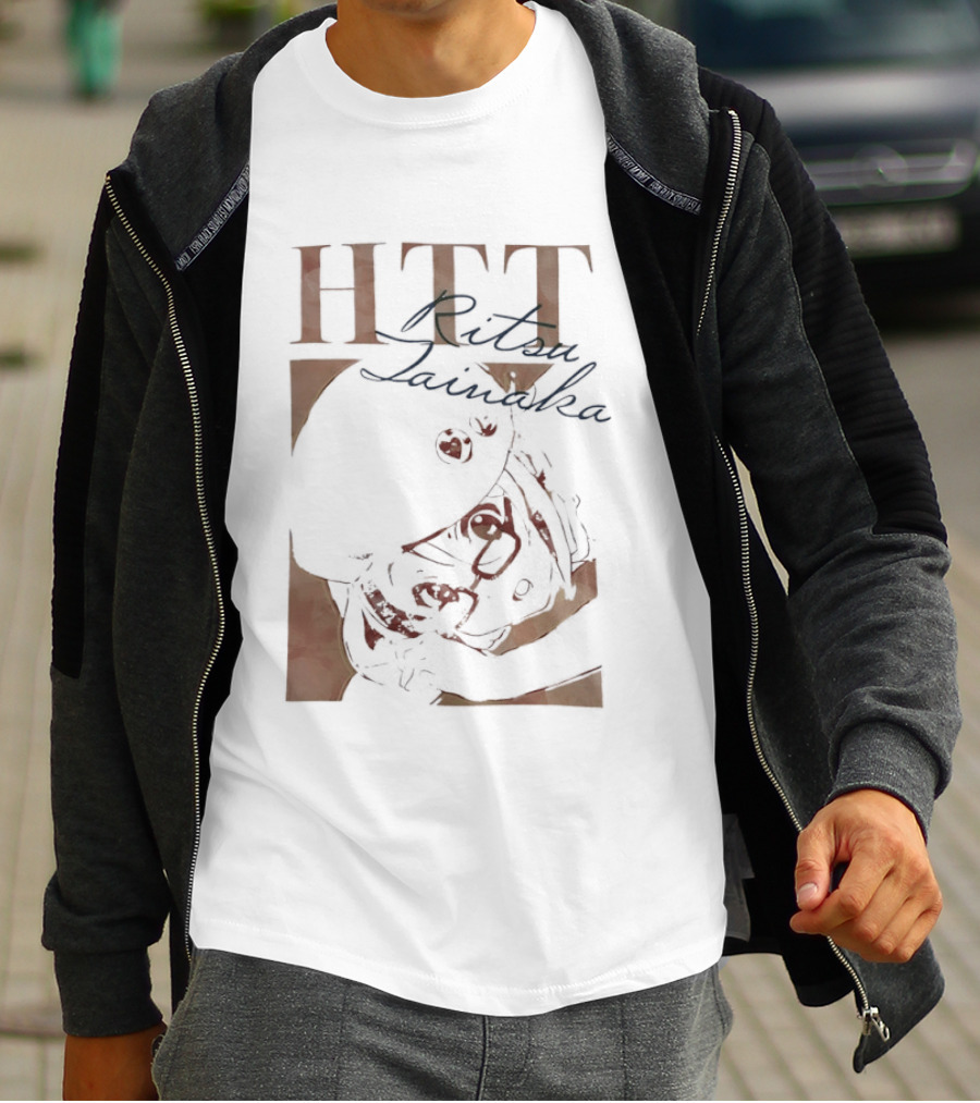 HTT Ritsu Tainaka Anime Character K On! Series T-Shirt