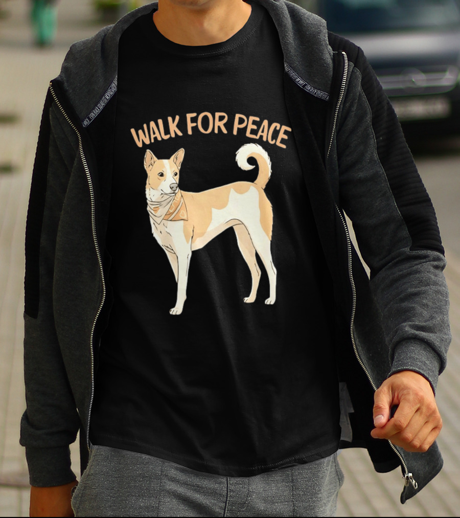 Walk For Peace Aloka Dog T-Shirt