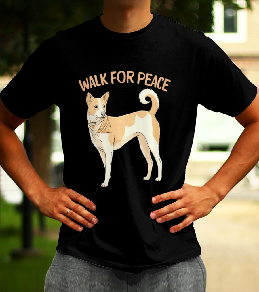 Walk For Peace Aloka Dog T-Shirt