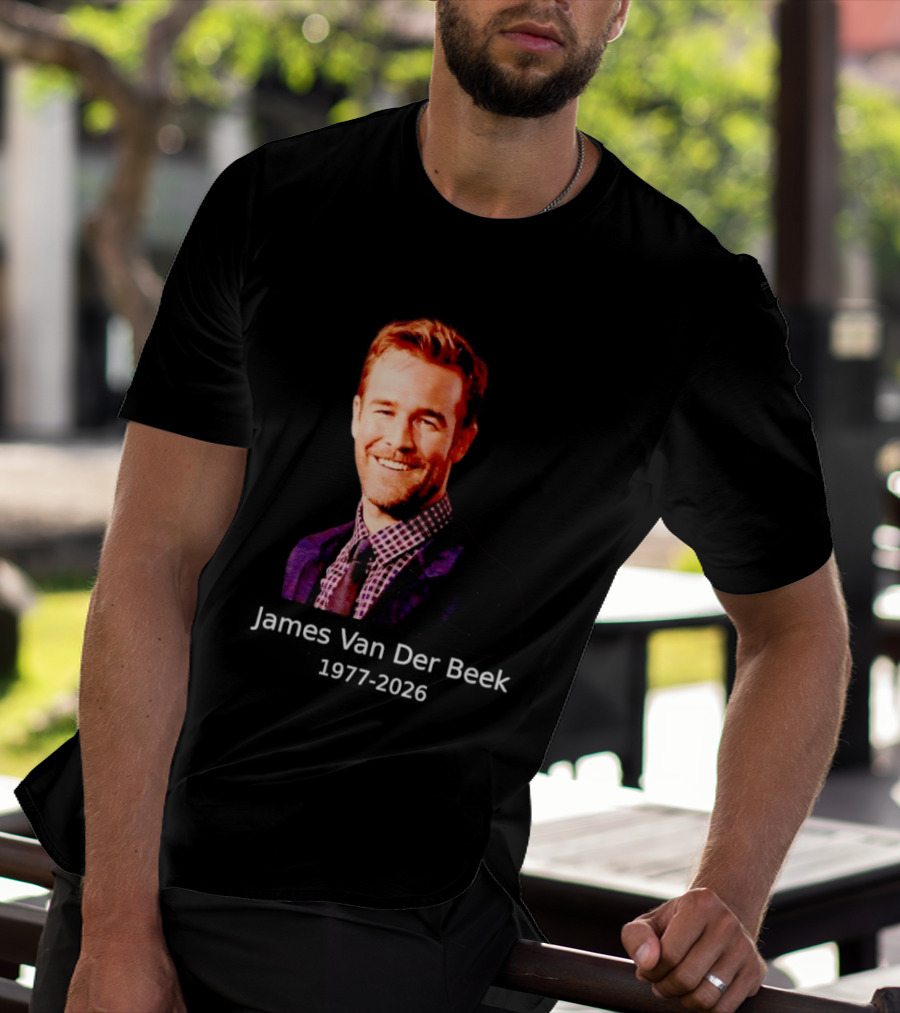 RIP James Van Der Beek James Vanderbeek T-Shirt