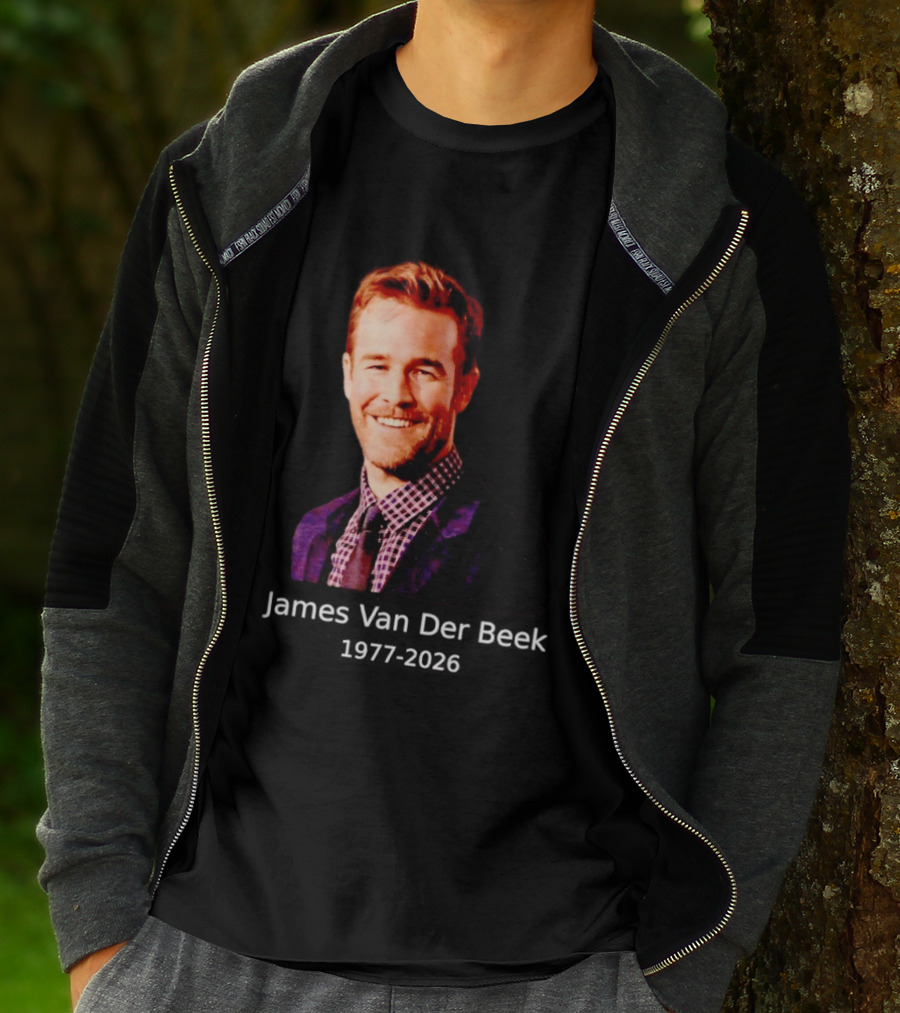 RIP James Van Der Beek James Vanderbeek T-Shirt