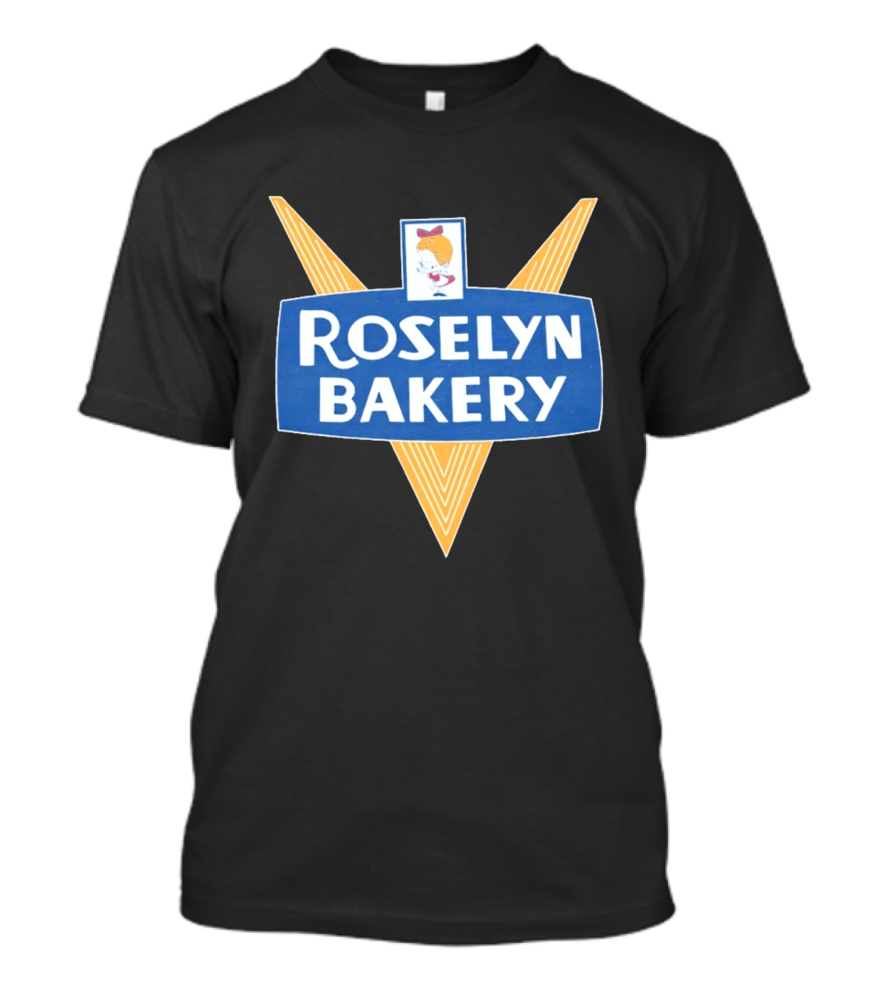 Roselyn Bakery Vintage Logo With Iconic Girl Chef T-Shirt