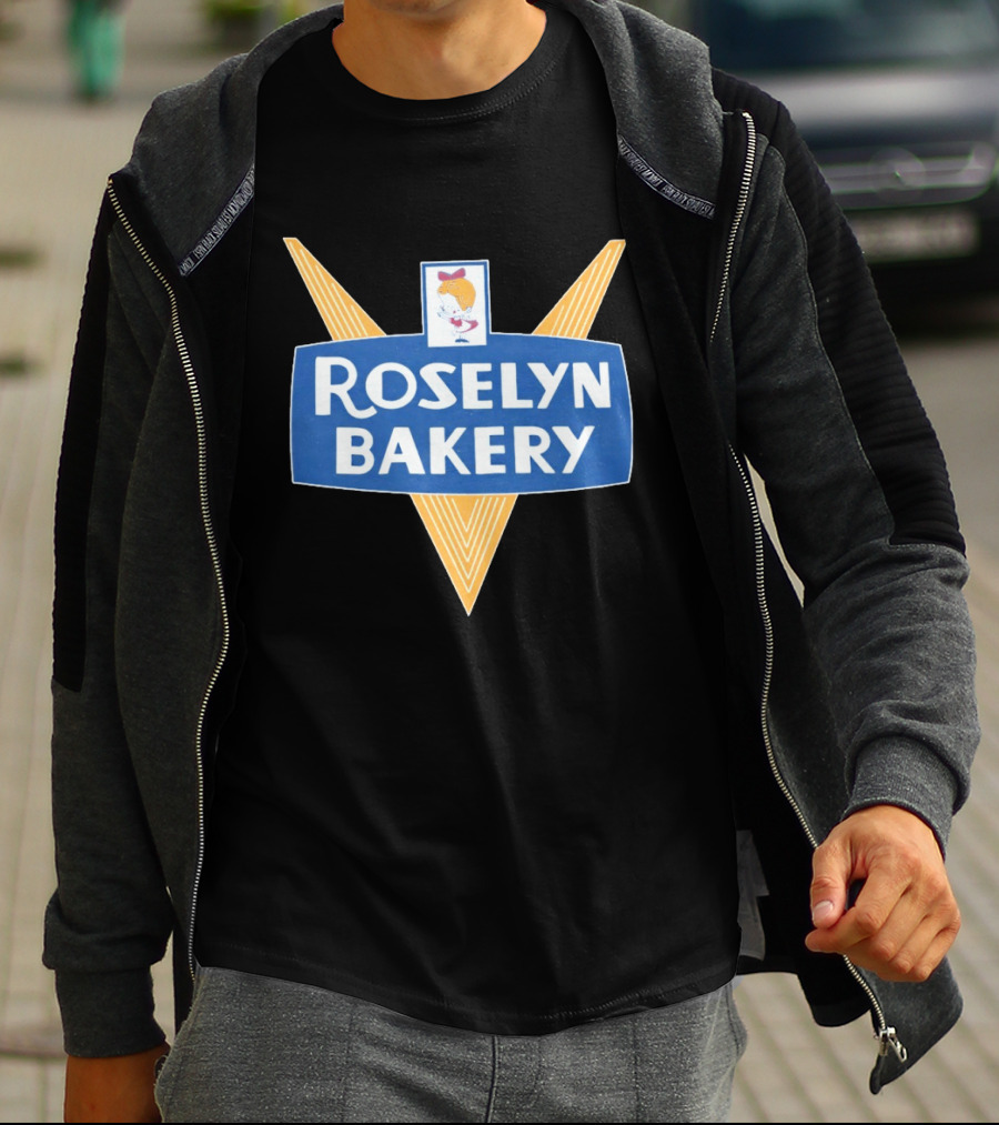 Roselyn Bakery Vintage Logo With Iconic Girl Chef T-Shirt