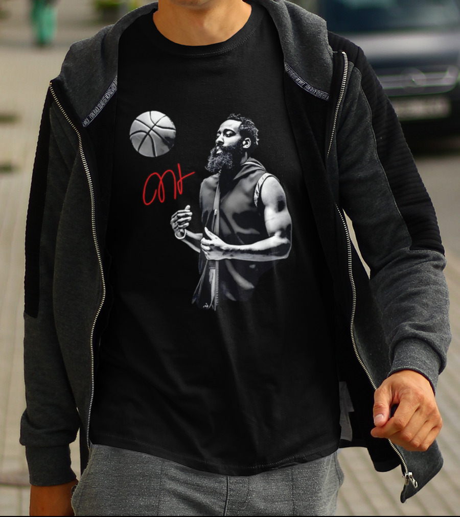 James Harden Basketball Cleveland Cavaliers T-Shirt