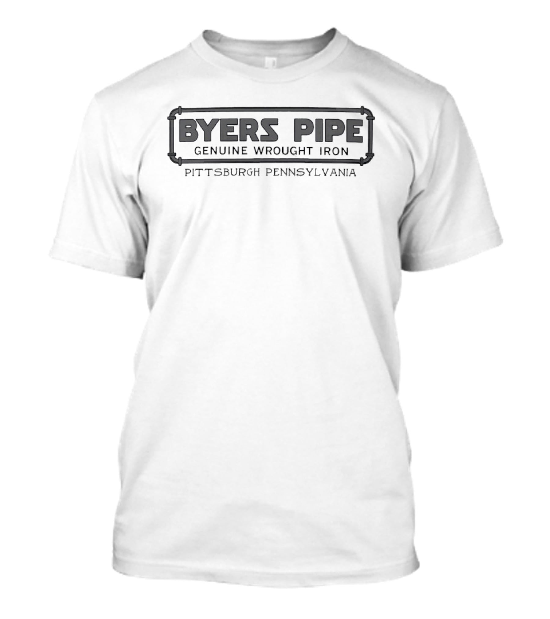 Byers Pipe Genuine Wrought Iron Pittsburgh Pennsylvania T-Shirt