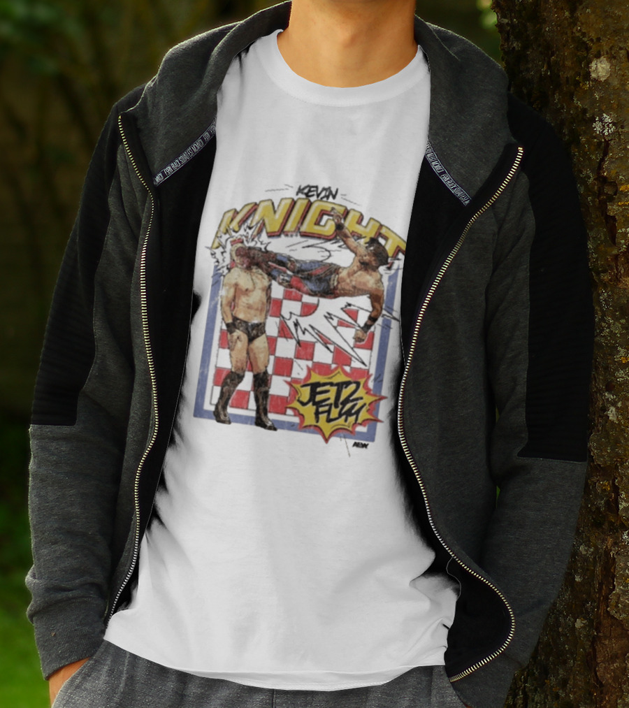 Kevin Knight Jet2fly Wrestling Kick Action T-Shirt