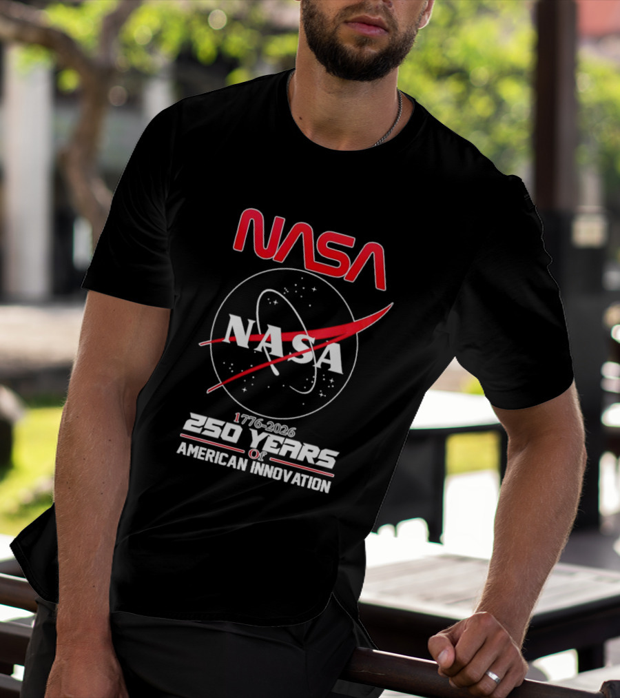 NASA 1776 2026 250 Years Of American Innovation T-Shirt