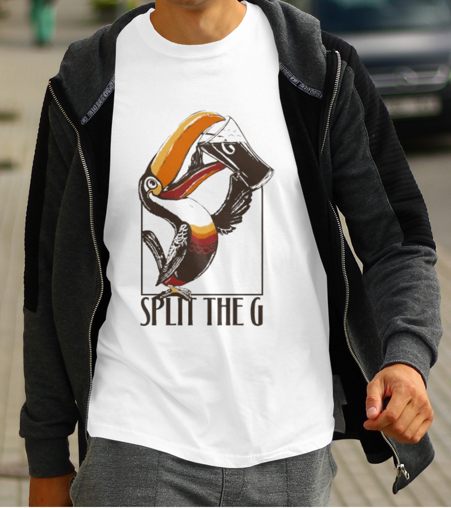 Split The G Toucan Guinness Pint T-Shirt