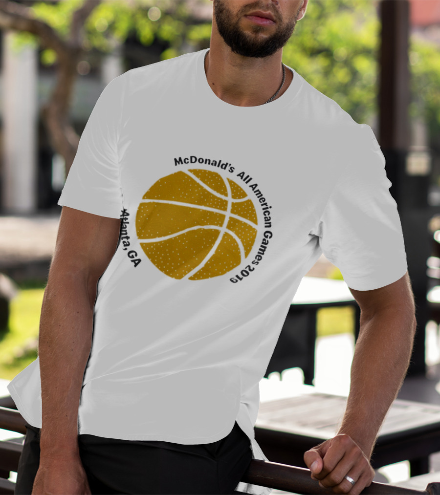 Atlanta GA McDonald's All American Game 2019 Basketball T-Shirt