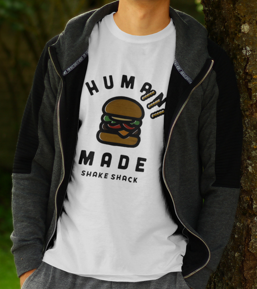 Human Made Shake Shack Hamburger T-Shirt
