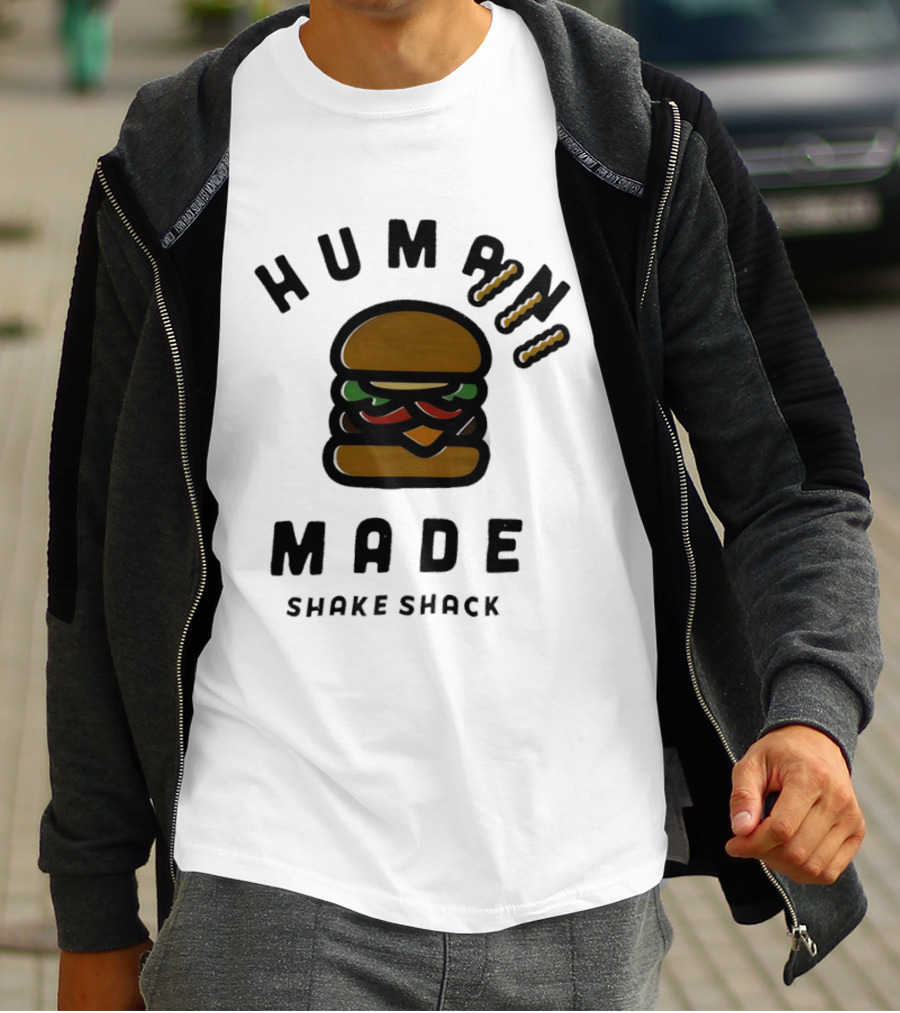 Human Made Shake Shack Hamburger T-Shirt