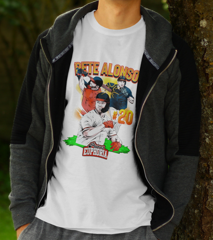 Pete Alonso Planet Euphoria #20 Baseball T-Shirt