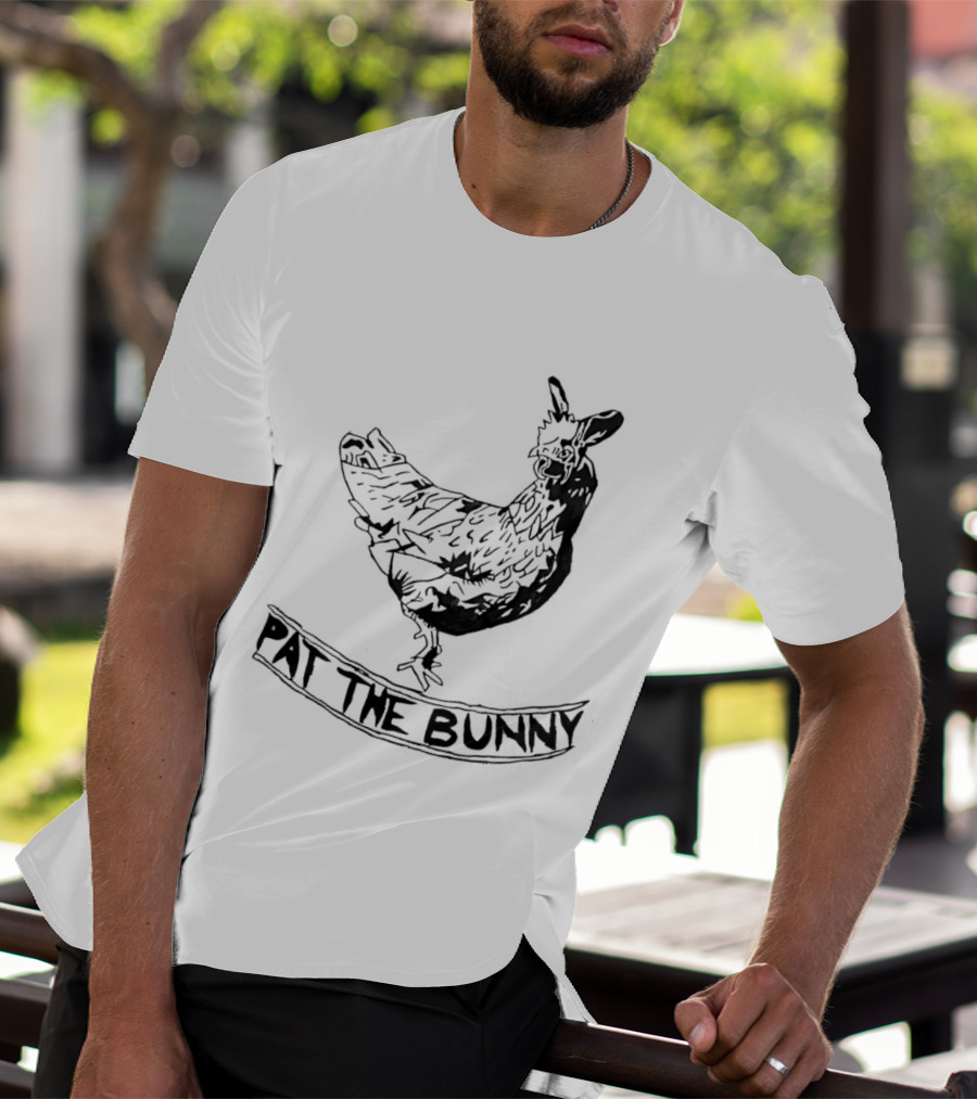 Rooster Pat The Bunny T-Shirt