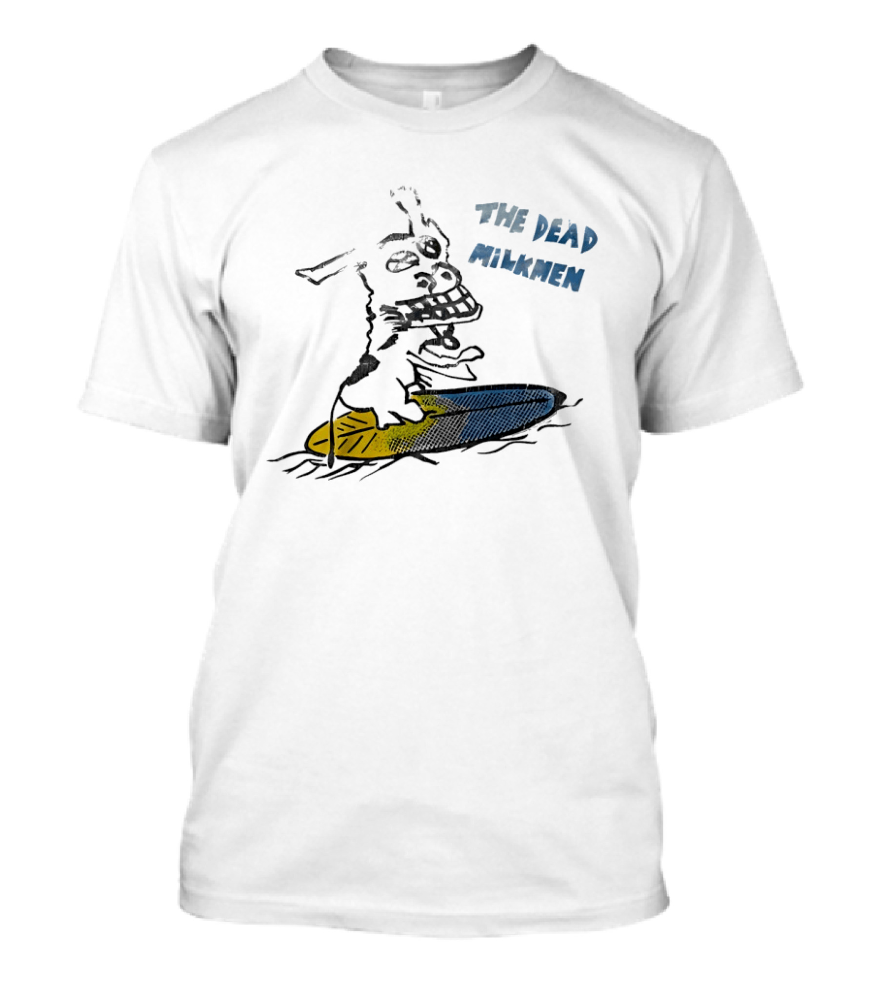 The Dead Milkmen Skull Surf T-Shirt