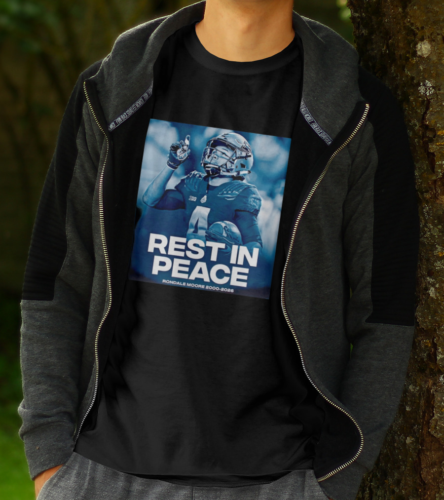 Rondale Moore Rest In Peace 2000 2026 Football T-Shirt