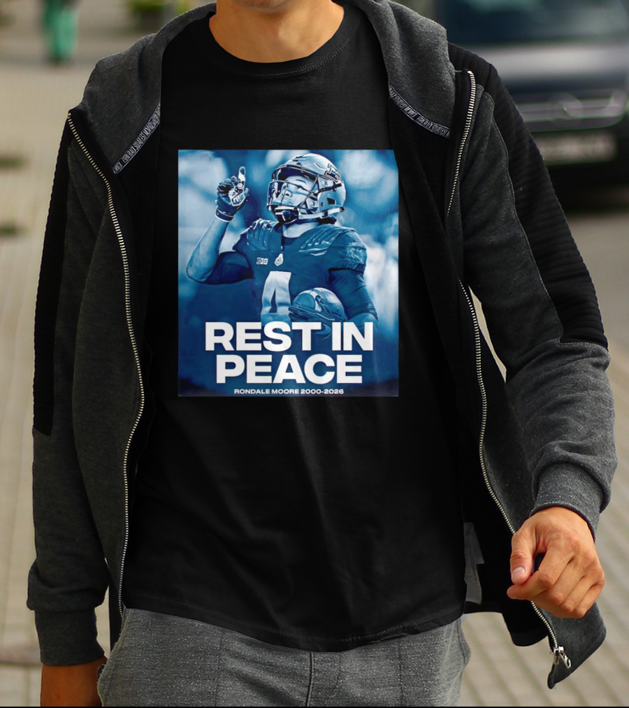 Rondale Moore Rest In Peace 2000 2026 Football T-Shirt